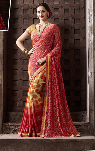 Printed Saree