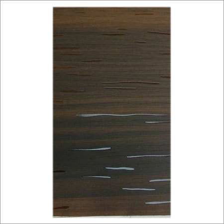Residential Laminate Flooring - Wood Material, Moisture-Resistant Matte Black and Brown Finish, Non-Dust, Wrapping-Resistant, Flat Edge