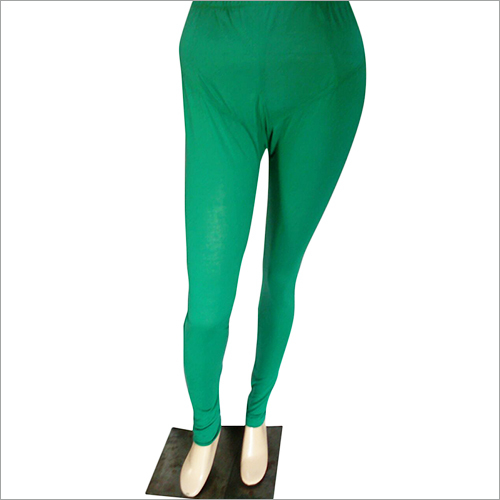 Green Cotton Legging