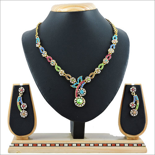 Alloy Plated Necklace Set