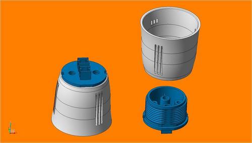 Lotus Holder Assembly Die and Mould