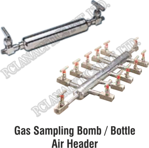 Gas Sampling Bomb / Bottle Air Header