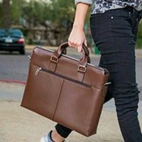 Leather Ladies Laptop Bag