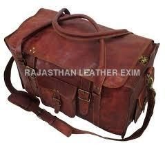 Pattern Leather Luggage Bags