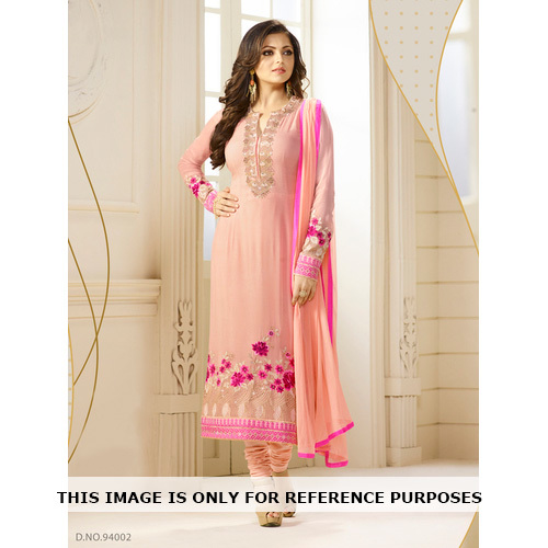 Peach Exclusive Dress Material