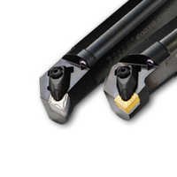 Kyocera Boring Bar - Carbide Material, Available Sizes, Matte Black Coating | Industrial Usage, Polished Finish