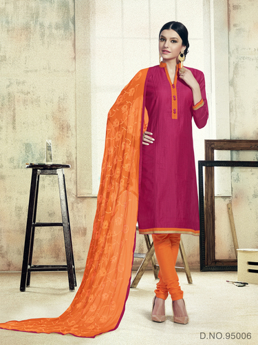 Latest Dress Material - Embroidered Fabric, Dry Clean Only | Ideal for Spring Wear