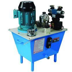 Hydraulic Power Pack Machine - Stainless Steel, Blue, Motor Type | Easy to Install, Robust Design, Longer Service Life