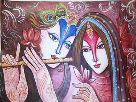 Radha Krishan Painting