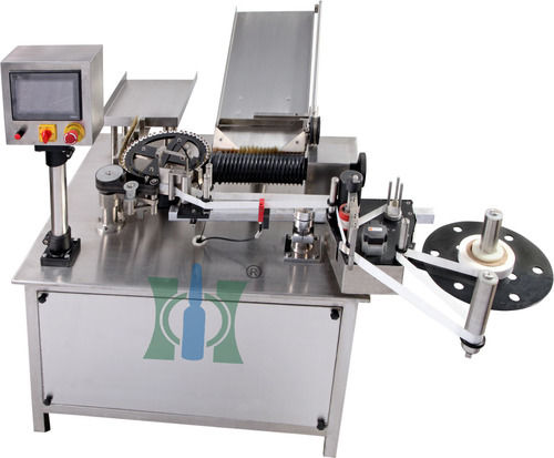 Glass Ampoule Sticker Labeling Machine