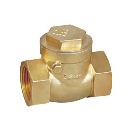 Horizontal Brass Check Valve
