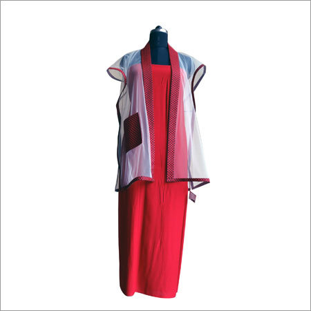 Ladies Unstitched Suit With Shrugs