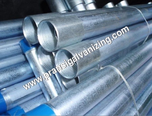 Hot Dipped Galvanized Tubes - Iron, Round Shape, Silver Color | High Quality, Durable Design