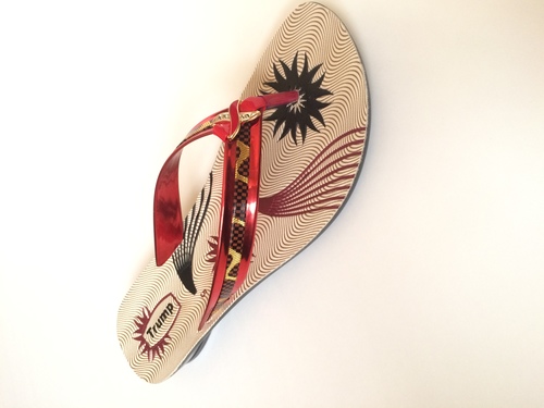 Red Ladies Chappal