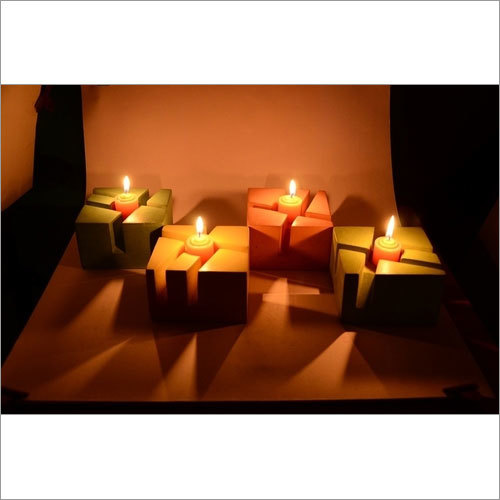 Modern Arts Concrete Candle Holder
