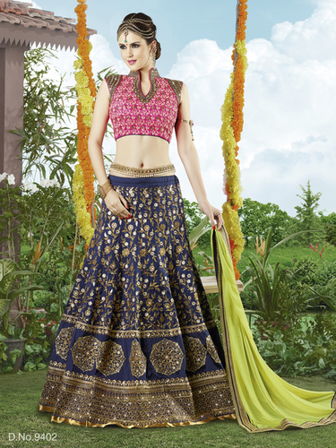Navy Blue New Lehenga Choli