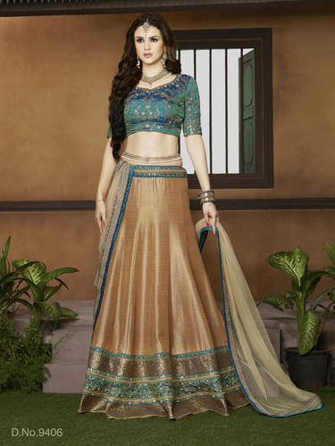 Gold New Fashion Lehenga