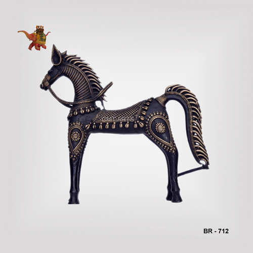 Brass Horse Dimension(L*W*H): 16"