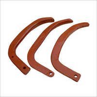 Cultivator Tines - Steel, Curved Shape, Heat Treated Finish | Rust Proof, Easy To Install, Robust Design For Agriculture