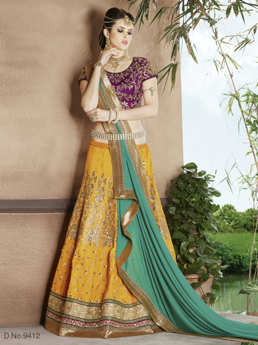 Mustard Yellow New Collection Wedding Lehengas