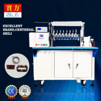 Eight Spindlle Motor Coil Winding Machine Insulation Material: Copper