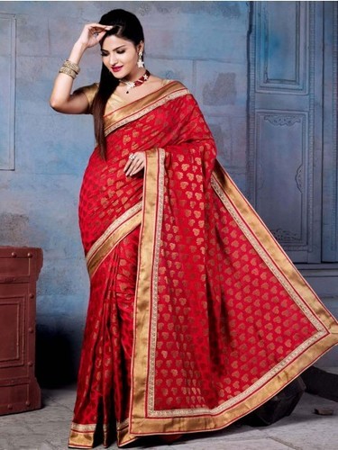 Red Silk Saree