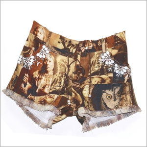 Ladies Printed Shorts