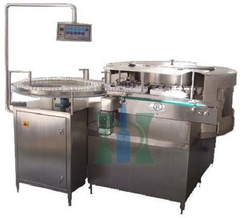 Rotary Vial Washing Machine For Liquid Injectables