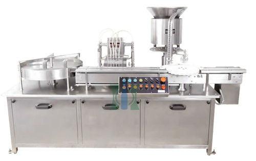 Servo Based Liquid Vial Filling Machine