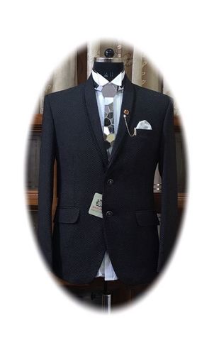 Men Black Blazers