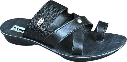 PU Black Slipper
