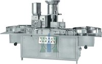 Sterile Dry Powder Filling And Rubber Bunging Machine