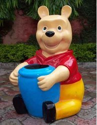 FRP Frog Dustbin