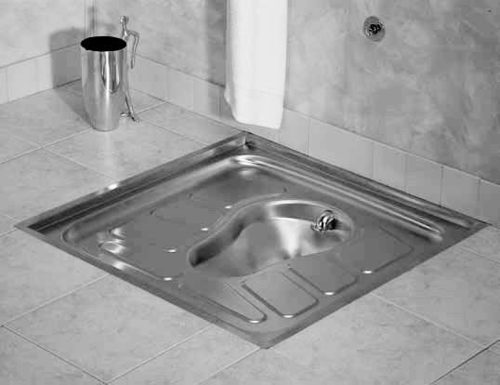 Stainless Steel Lavatory Pan