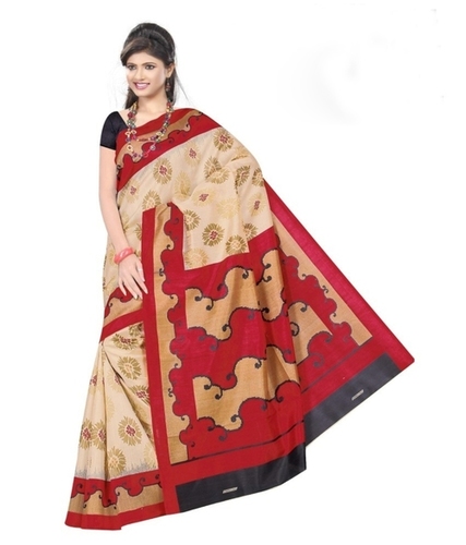 Zari Border Saree
