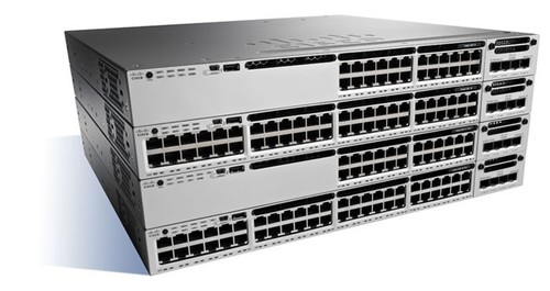 Cisco Catalyst 3850 Series Switch - Gray 24-48 Ports 10Gbps StackWise-480 PoE+ and UPOE Enterprise Network Switch