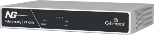 Cyberoam CR10iNG - Gray UTM Network Appliance, Ethernet Interface, AC Power | Layer 8 Security, Future-Ready, High Speed Connectivity