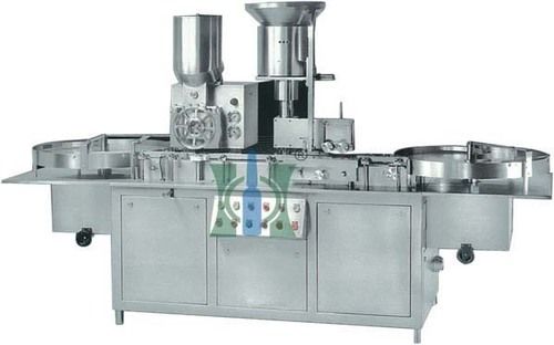 Double Wheel Injectable Dry Powder Filling Stoppering Machine