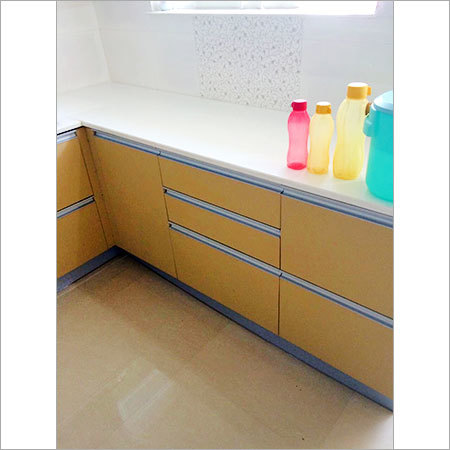 Acrylic Modular Kitchen