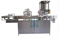 Two Needle Vial Filling Stoppering Machine
