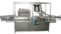 Four Head Liquid Vial Filling Stoppering Machine