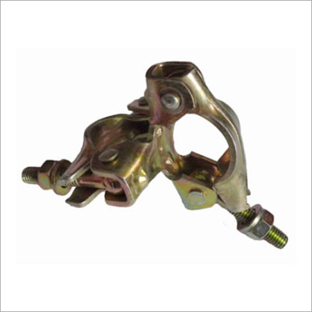 Pressed Fix Coupler - Steel 90 Degree Connection for Tubes | Electric Galvanized Hot Dip Galvanized Finish Ideal for Scaffolding and Exhibition Setups
