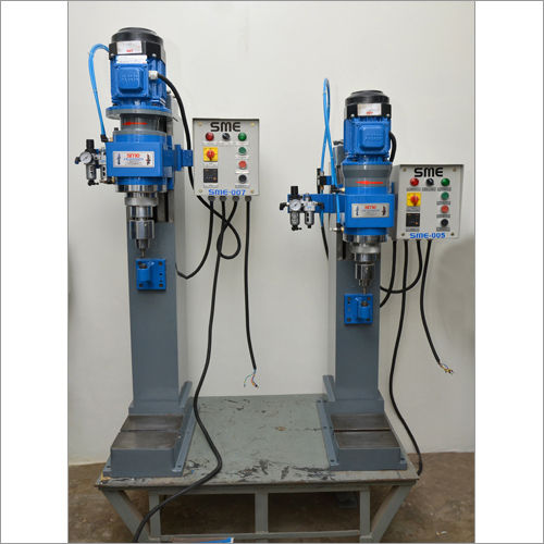 Cookware Riveting Machine - Color: Blue & Gray