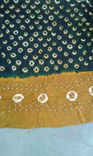 Indian Mahavir Bandhani Dress Material