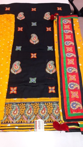 Dry Cleaning Embroidered Work Dress Material