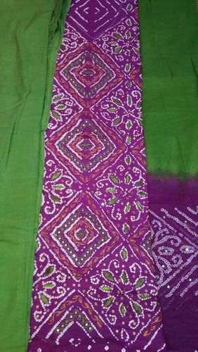 Washable Printed Cotton Silk Dress Material
