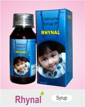 Rhynal -Syrup Ingredients: Citrizine 5Mg