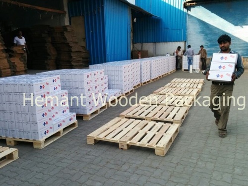 Wooden Pallet with Palletization