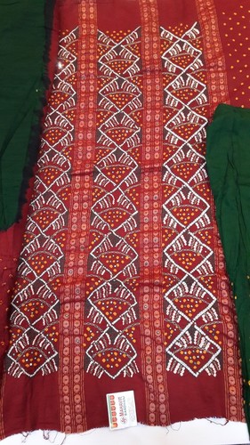 Dry Cleaning Cotton Silk Handwork Dress Material