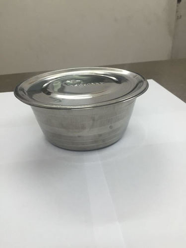S.S Finger Bowl With Silver Touch - Stainless Steel, 0.30-1.6 mm Thickness, Silver Color | Ideal for Home Use, Stylish Dining Accessory
